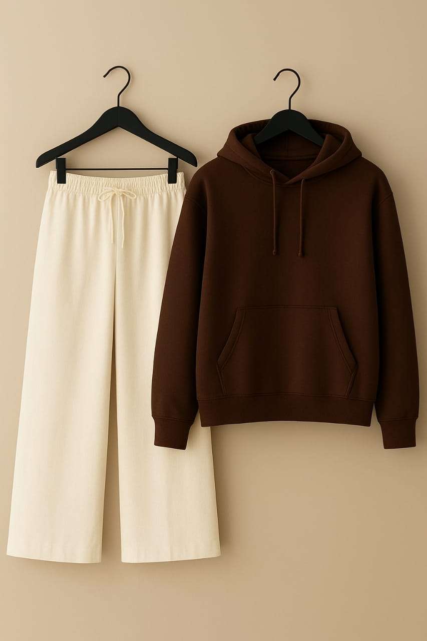 UNISEX HOODIE & FLAPPER TROUSER