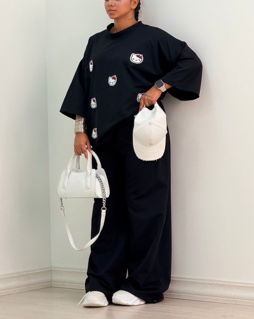 Hello Kitty Oversized  Co-Ord Set