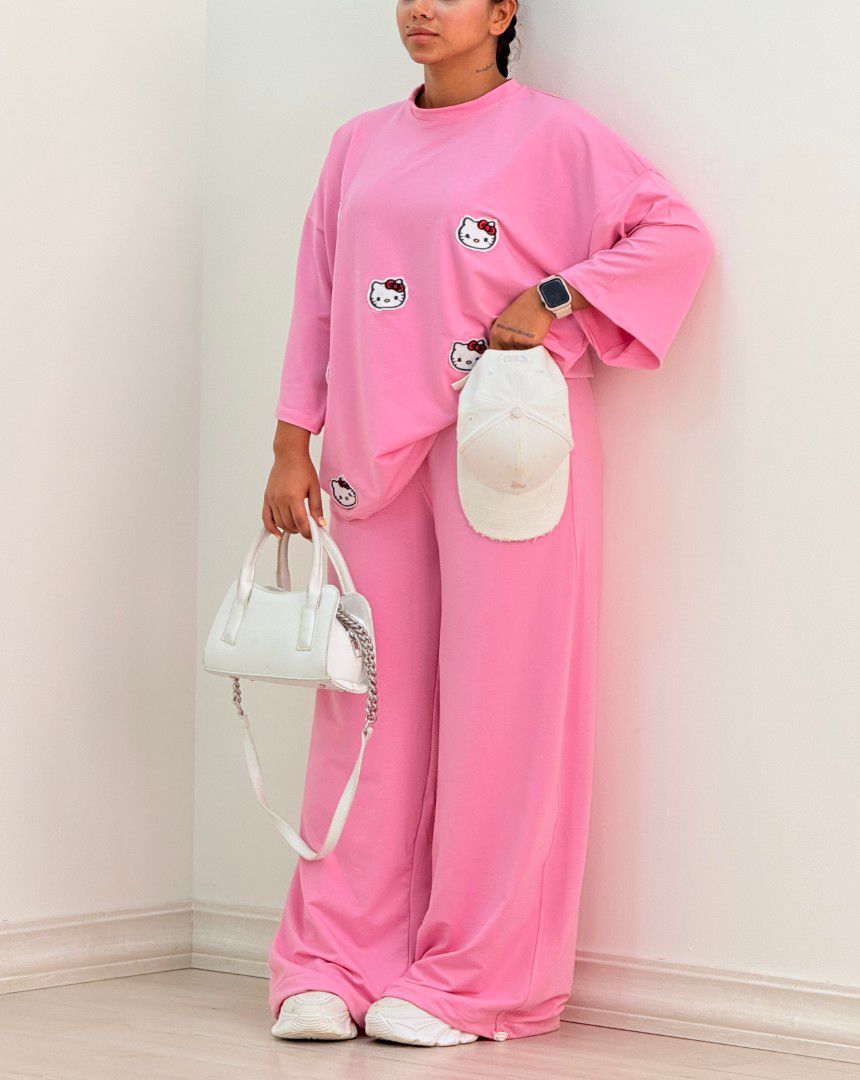 Hello Kitty Oversized  Co-Ord Set
